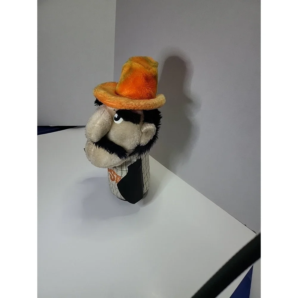 VINTAGE OKLAHOMA STATE COWBOY GOLF‎ HEADCOVER - OSU Mascot Pistol Pete